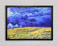 Van Gogh Field Under Storm